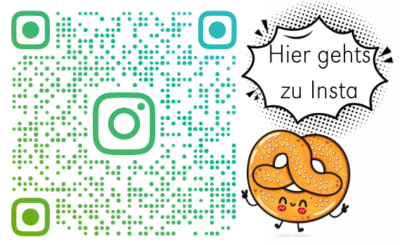 Ein QR Code, der zur Instagram Seite der DWJ führt